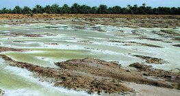 Salinas formadas pela evaporação de lagos periódicos