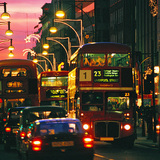 London's Oxford Street around the Christmas season