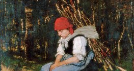 Mihály Munkácsy: Mulher carregando gravetos