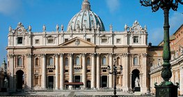 Carlo Maderno - A fachada e a cúpula da Basílica de São Pedro (1607-1612, barroco)