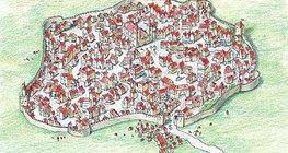 Rede irregular de ruas