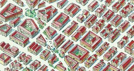 Rede irregular de ruas