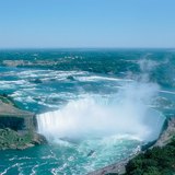 El lado canadiense de las cataratas del Niágara