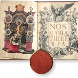 A copy of Maria Theresa's edict 'Ratio Educationis', which regulated educational issues