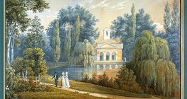 Johann Baptist Pölten: El palacio y los jardines de Esterházy (Eisenstadt)