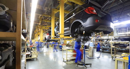 fábrica de automóveis