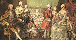 Maria Theresa e sua família