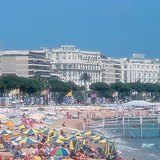 Playa en la Costa Azul
