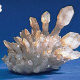 "Scepter" quartz cluster, a from of quartz with a distinctive shape