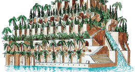 Jardins Suspensos da Babilônia (c. Século VI aC, Mesopotâmia)