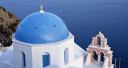 Igreja em Santorini