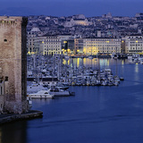 Vista de Marsella desde el mar