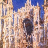 К. Моне, Руанска катедрала под сунцем, 1894. 