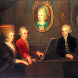 Johann Nepomuk della Croce: La familia Mozart
