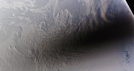 A sombra de um eclipse solar na Terra