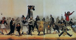 Daumier - Différentes Monomanies des Aliénés Politiques (1830–1835, Realismo)