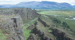 Thingvellir, valle situado en Islandia