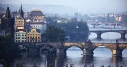 O Vltava em Praga