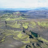 Serie de volcanes en Islandia