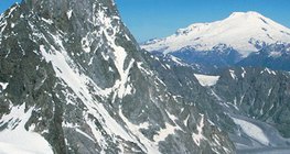 Cordilheiras das montanhas do Cáucaso