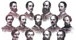 Os 13 generais que foram executados em Arad (Treze Mártires de Arad)