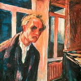 Autorretrato (hacia 1939), Edvard Munch