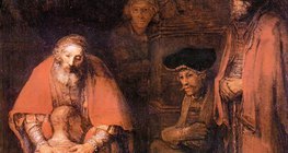 Rembrandt: O retorno do filho pródigo (c.1669, barroco)