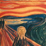 Edvard Munch: The Scream (oil, 1893)