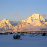 Montanhas do Parque Nacional Grand Teton