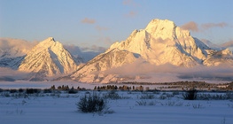 Montanhas do Parque Nacional Grand Teton