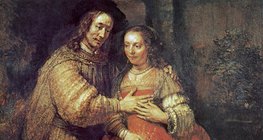 Rembrandt: A Noiva Judaica (c. 1666, barroco)