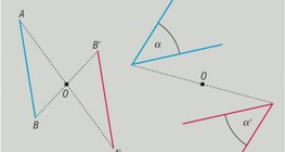 Características de la simetría central