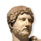 Roman emperor Hadrian (117-138)