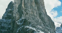 Rochas resistidas nas dolomites