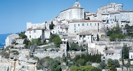 Cidade medieval no sul da França