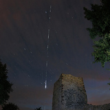 Path of Space Shuttle Discovery and the International Space Station