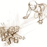 A mola tensa põe o carro em movimento