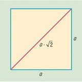 Rectángulo y su diagonal