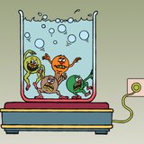 La temperatura más alta indica un movimiento de partículas más rápido