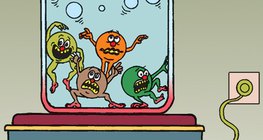 La temperatura más alta indica un movimiento de partículas más rápido