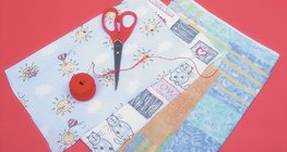 Fazendo uma imagem têxtil - passo 1