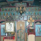 Pared de iconos ortodoxa, el iconostasio