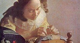 Johannes Vermeer: The Lacemaker (c. 1665, barroco)