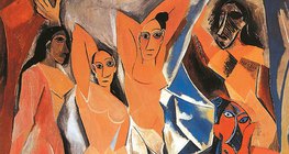 Pablo Picasso: Les Demoiselles d'Avignon (1907, cubismo)