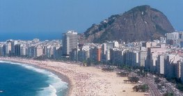 Copacabana, la famosa playa de Río de Janeiro