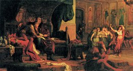 Bertalan Székely: Rei László V e Ulrik Cillei