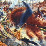 Umberto Boccioni - A cidade que sobe (1911-1912, Futurismo)
