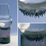 Sublimation of iodine