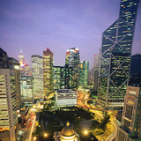 Hong Kong por la noche