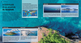 Los continentes y los océanos. Los océanos